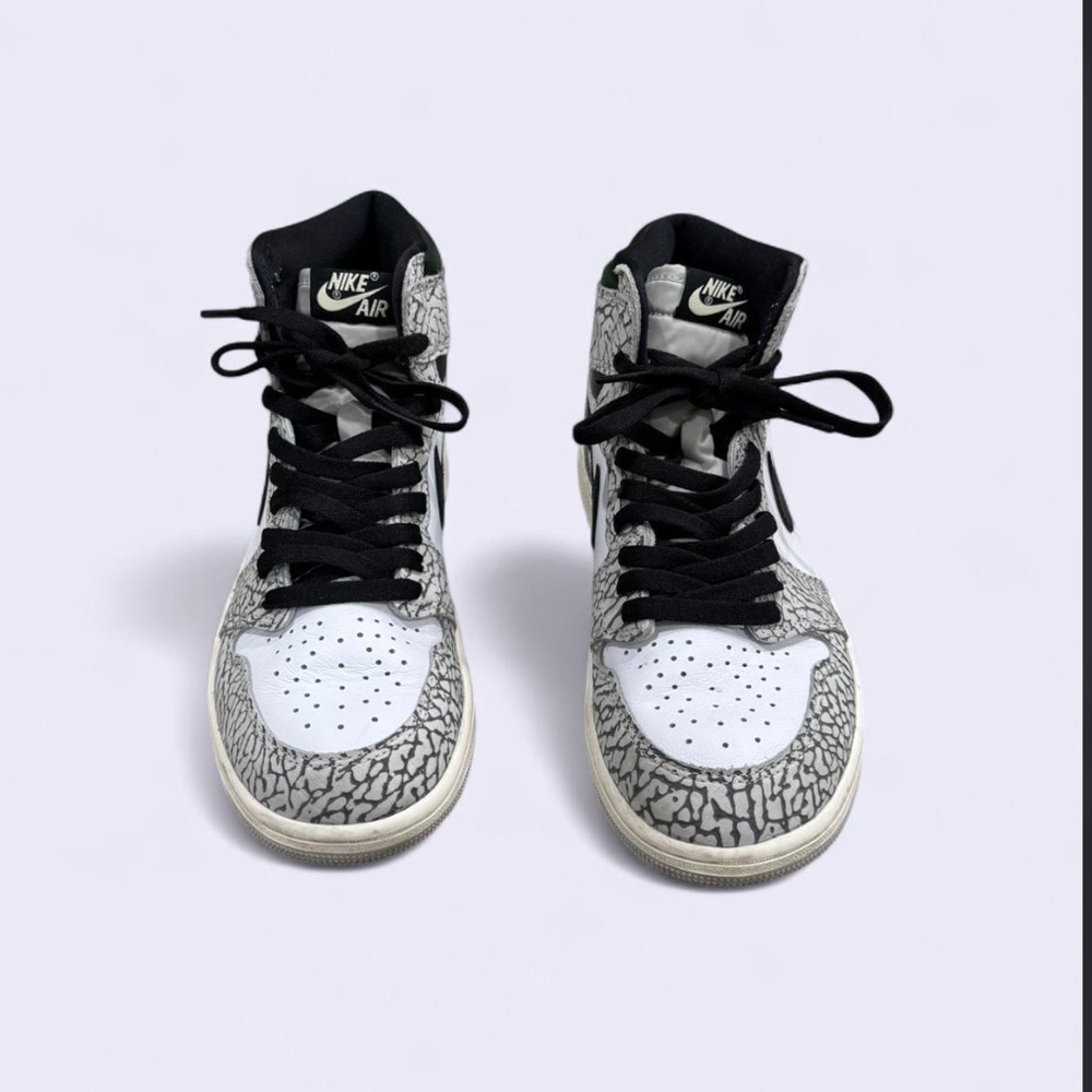 White Cement Jordan 1 Retro High OG - US Men’s 9